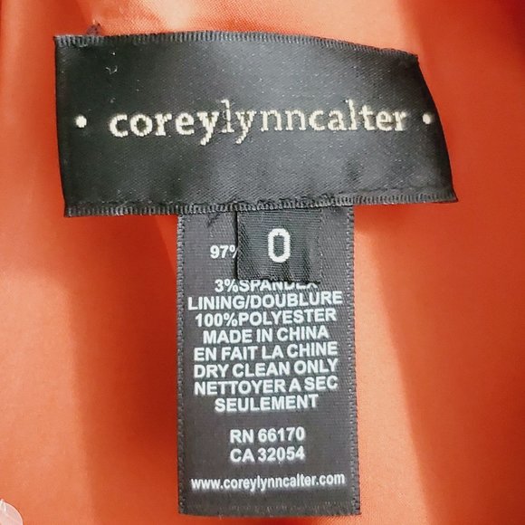 Corey Lynn Calter Round Neck Full Sequin Multi-Color Striped Shift Dress, Sz 0 - Picture 10 of 10